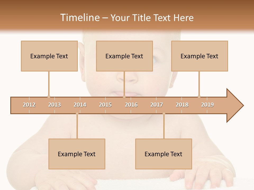 Child Toddler Purity PowerPoint Template