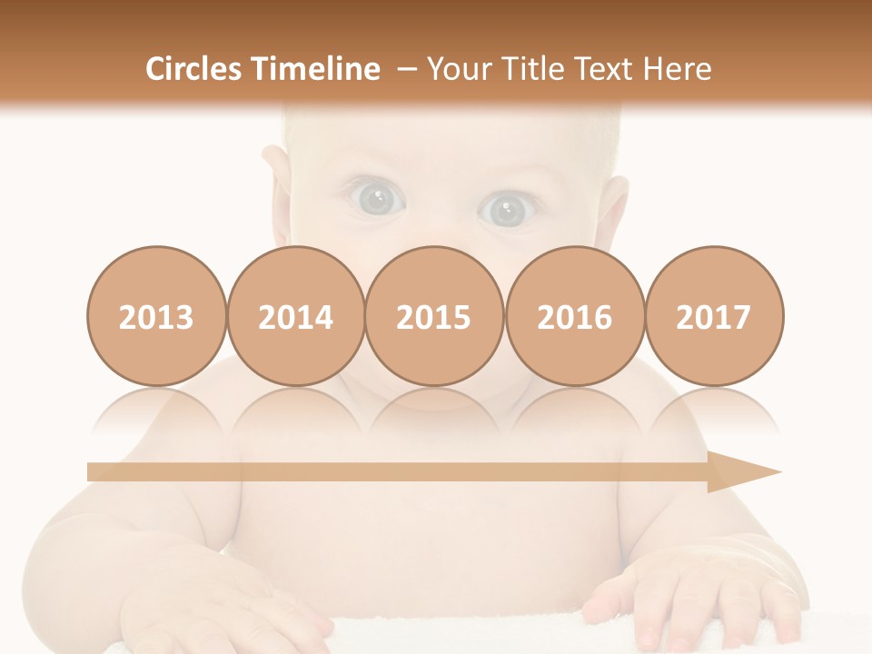 Child Toddler Purity PowerPoint Template