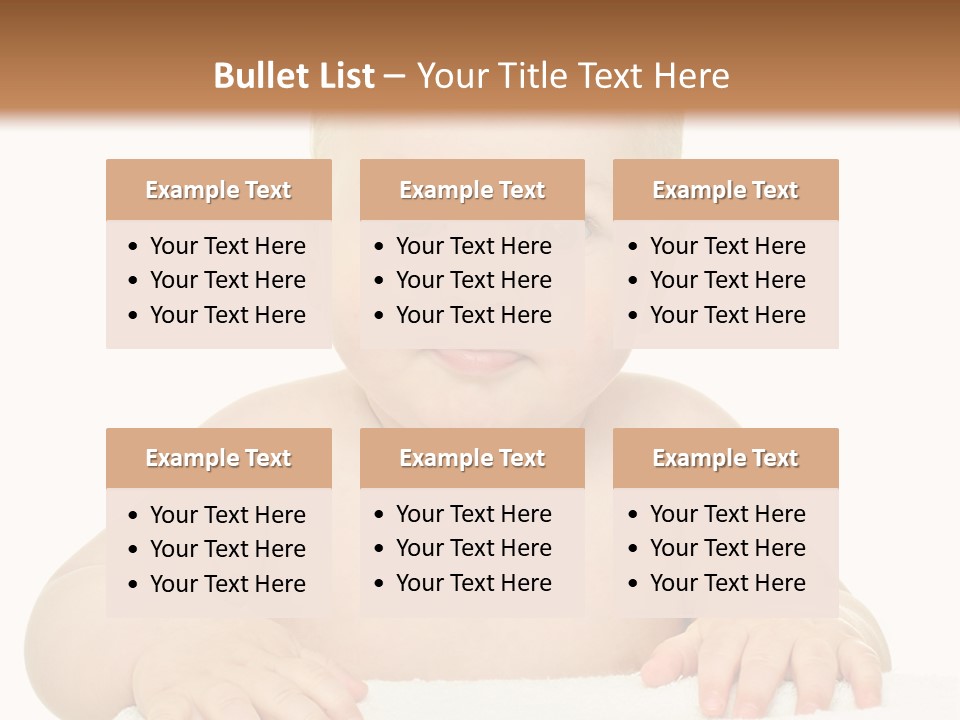 Child Toddler Purity PowerPoint Template