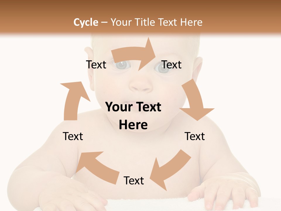 Child Toddler Purity PowerPoint Template