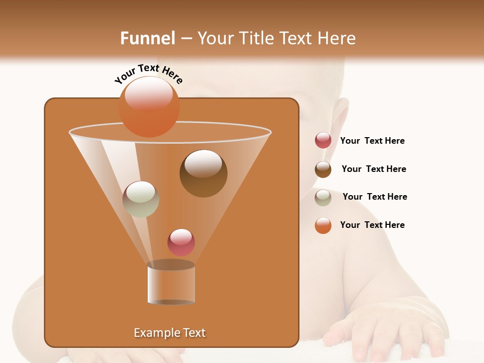 Child Toddler Purity PowerPoint Template