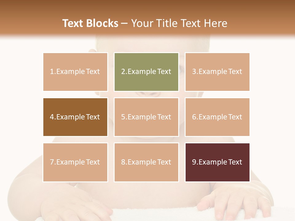 Child Toddler Purity PowerPoint Template