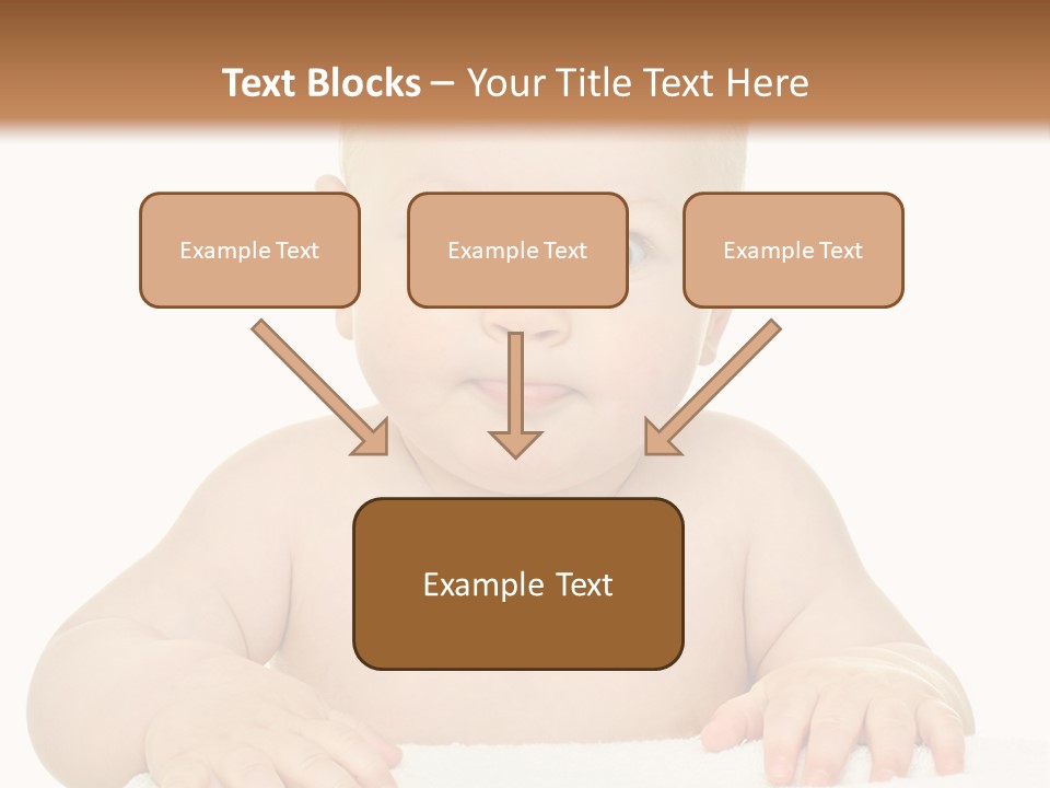 Child Toddler Purity PowerPoint Template
