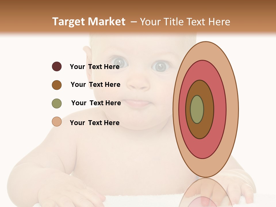 Child Toddler Purity PowerPoint Template