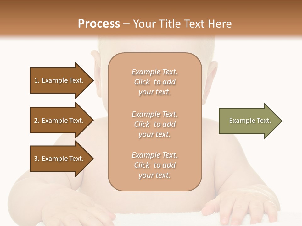 Child Toddler Purity PowerPoint Template