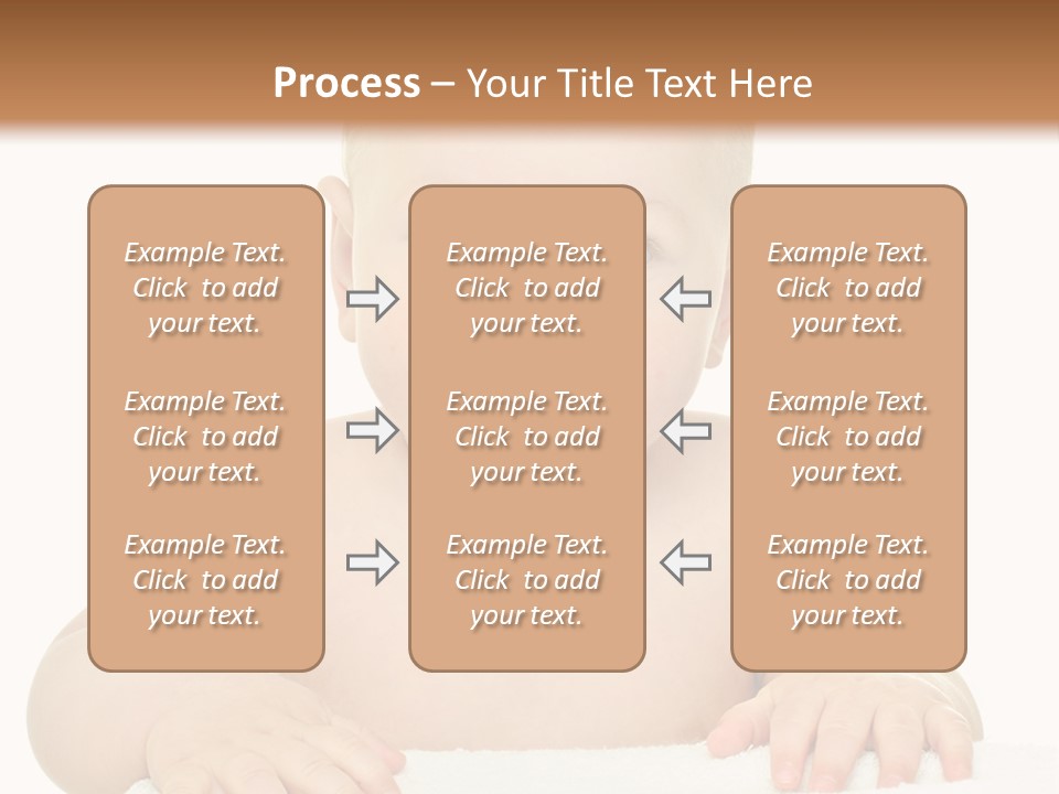Child Toddler Purity PowerPoint Template