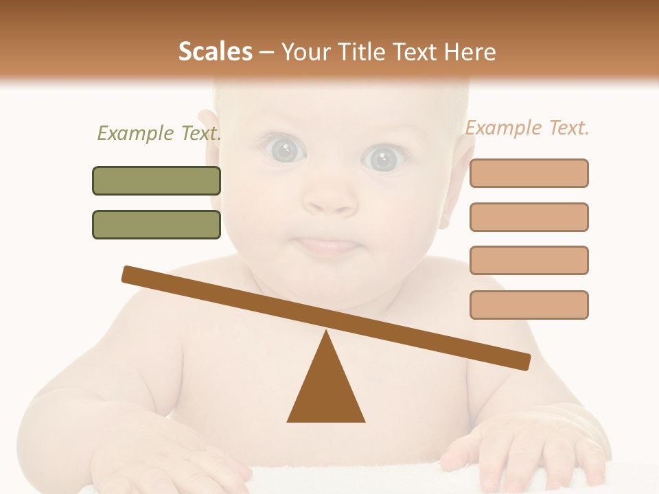 Child Toddler Purity PowerPoint Template