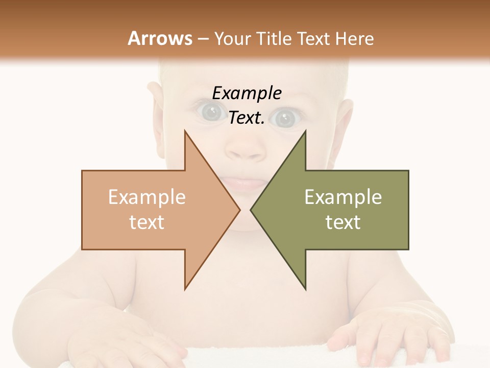 Child Toddler Purity PowerPoint Template