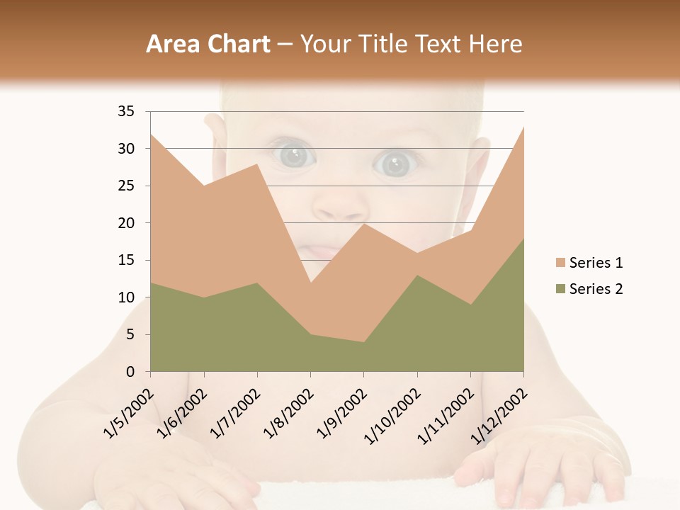 Child Toddler Purity PowerPoint Template