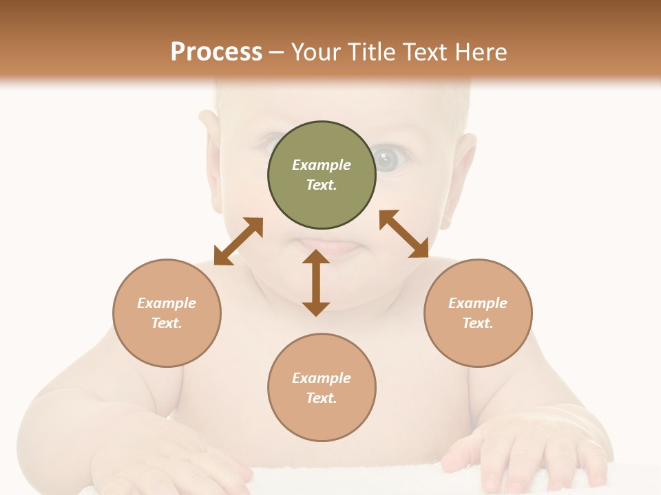 Child Toddler Purity PowerPoint Template