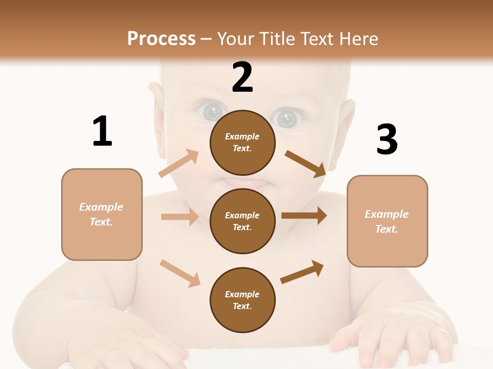 Child Toddler Purity PowerPoint Template
