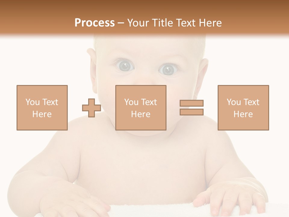 Child Toddler Purity PowerPoint Template