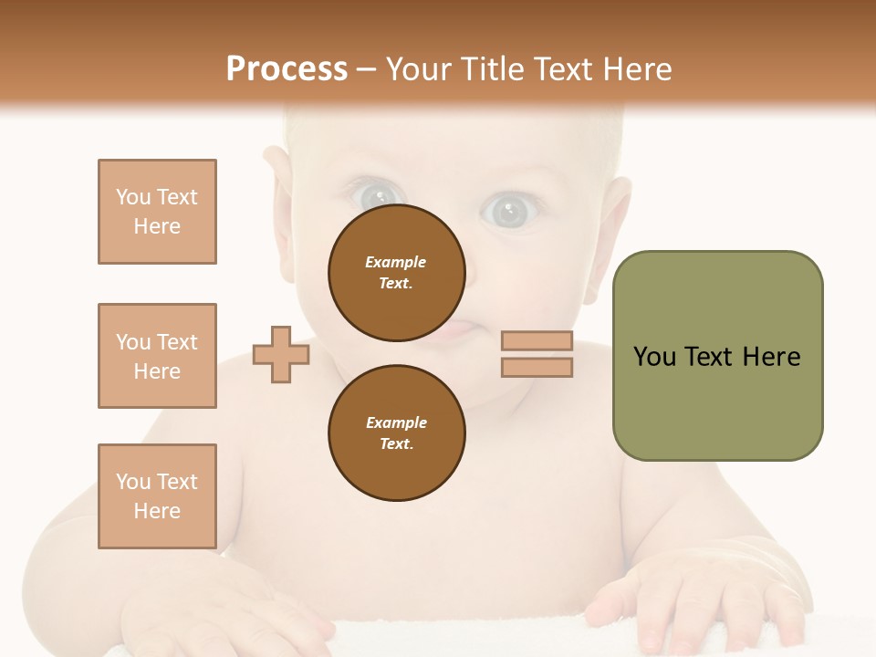 Child Toddler Purity PowerPoint Template
