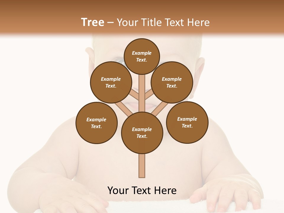 Child Toddler Purity PowerPoint Template