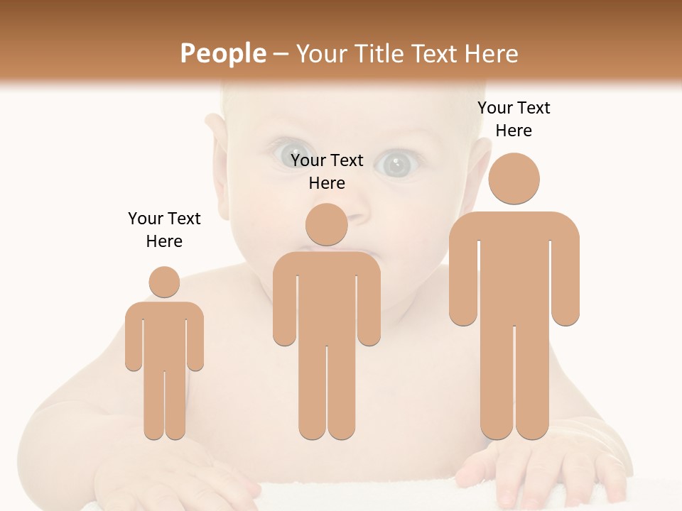 Child Toddler Purity PowerPoint Template