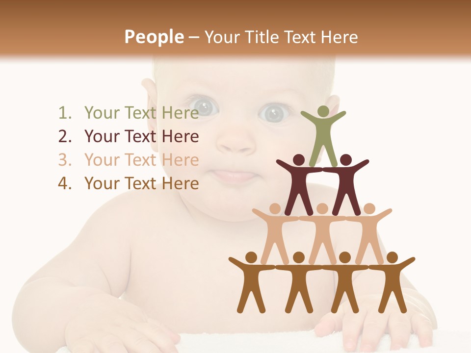 Child Toddler Purity PowerPoint Template
