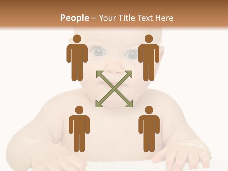 Child Toddler Purity PowerPoint Template