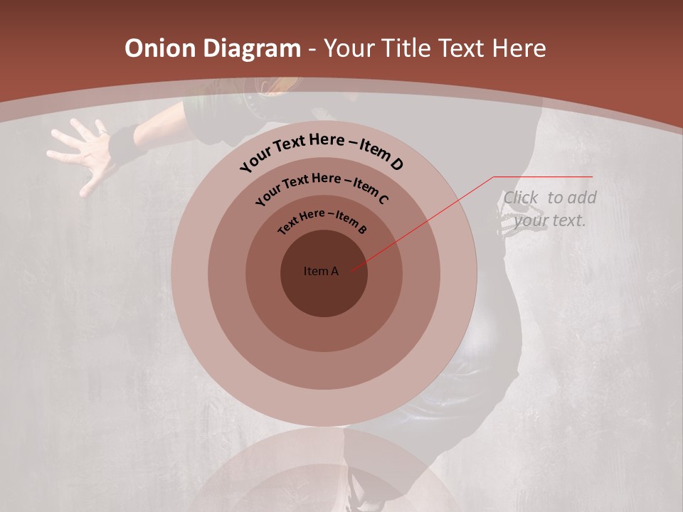 Man Modern Stunt PowerPoint Template