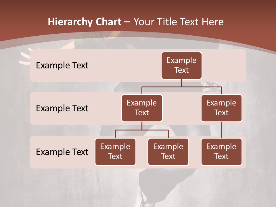 Man Modern Stunt PowerPoint Template