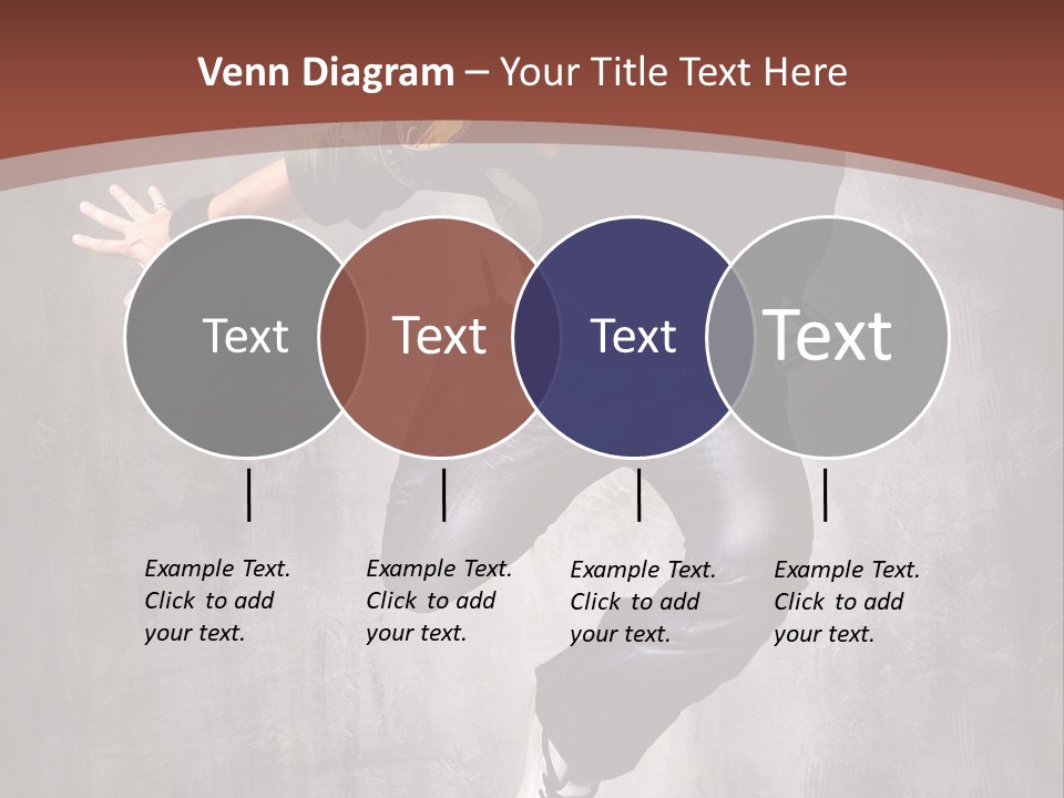 Man Modern Stunt PowerPoint Template