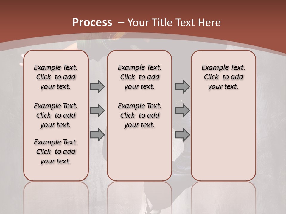 Man Modern Stunt PowerPoint Template