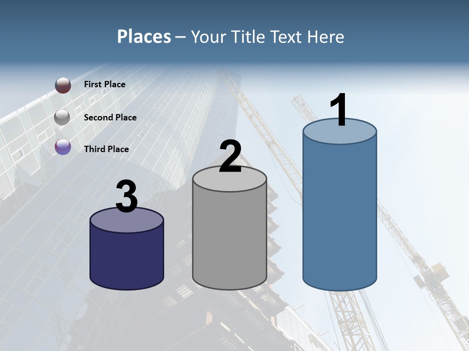 Erect Lift Work PowerPoint Template
