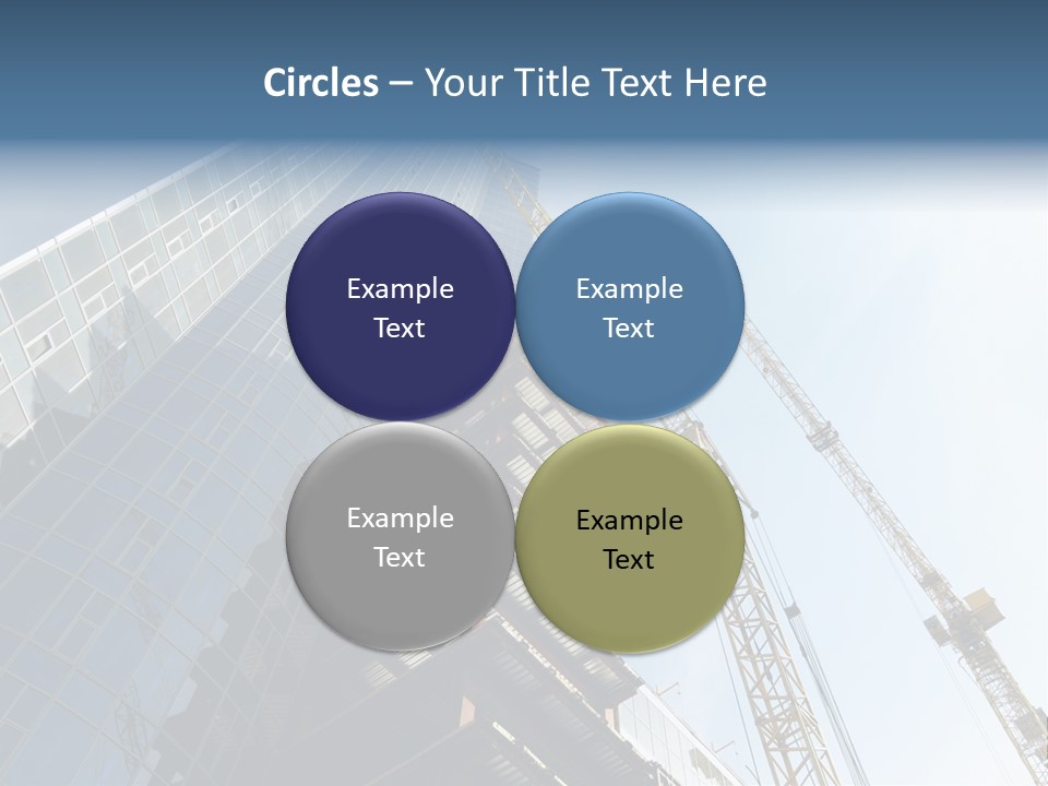 Erect Lift Work PowerPoint Template
