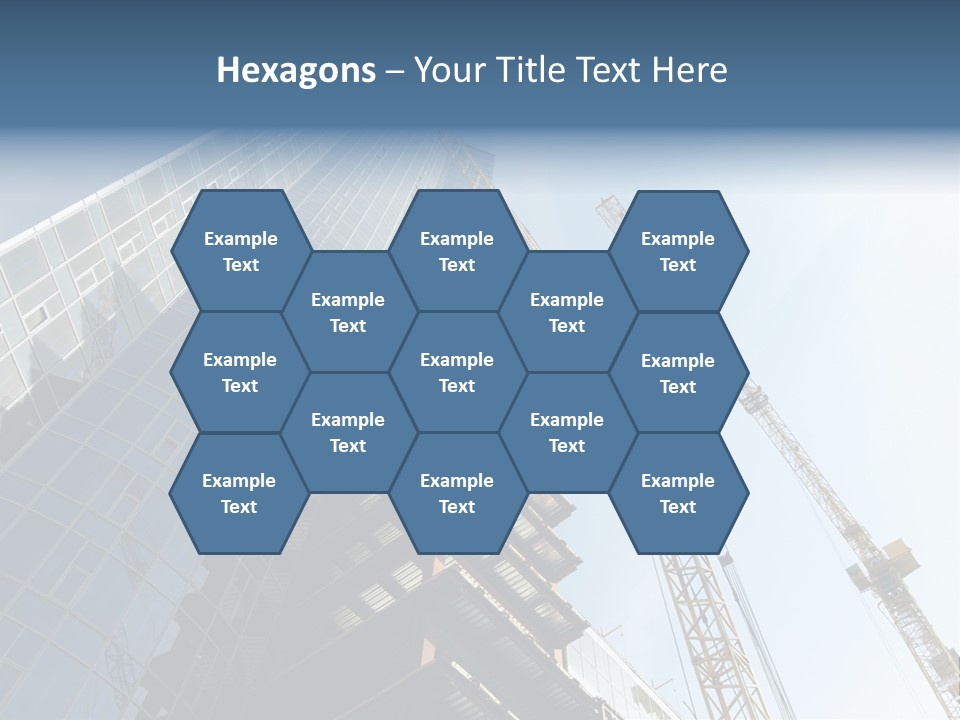 Erect Lift Work PowerPoint Template