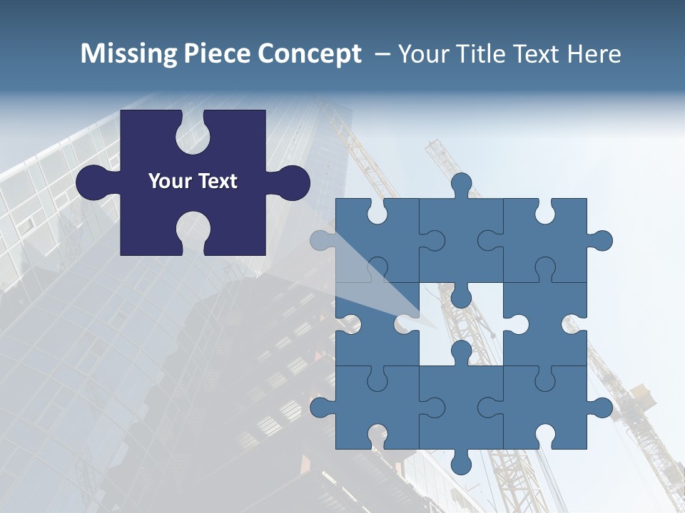 Erect Lift Work PowerPoint Template