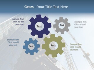 Erect Lift Work PowerPoint Template