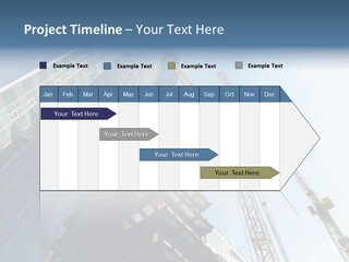 Erect Lift Work PowerPoint Template