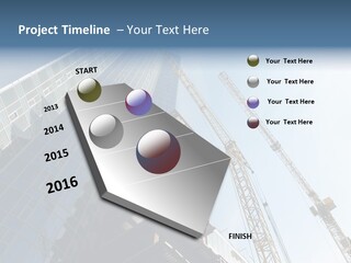Erect Lift Work PowerPoint Template