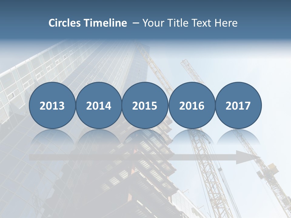 Erect Lift Work PowerPoint Template