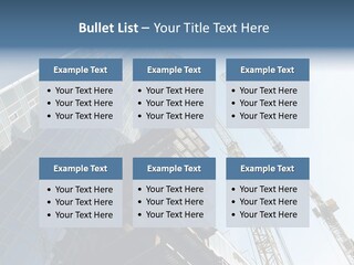 Erect Lift Work PowerPoint Template