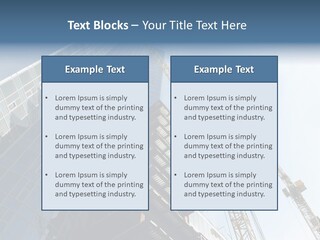 Erect Lift Work PowerPoint Template