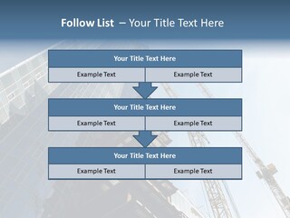 Erect Lift Work PowerPoint Template