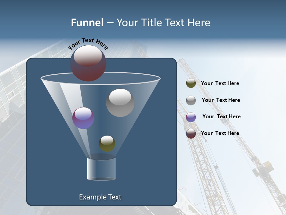 Erect Lift Work PowerPoint Template