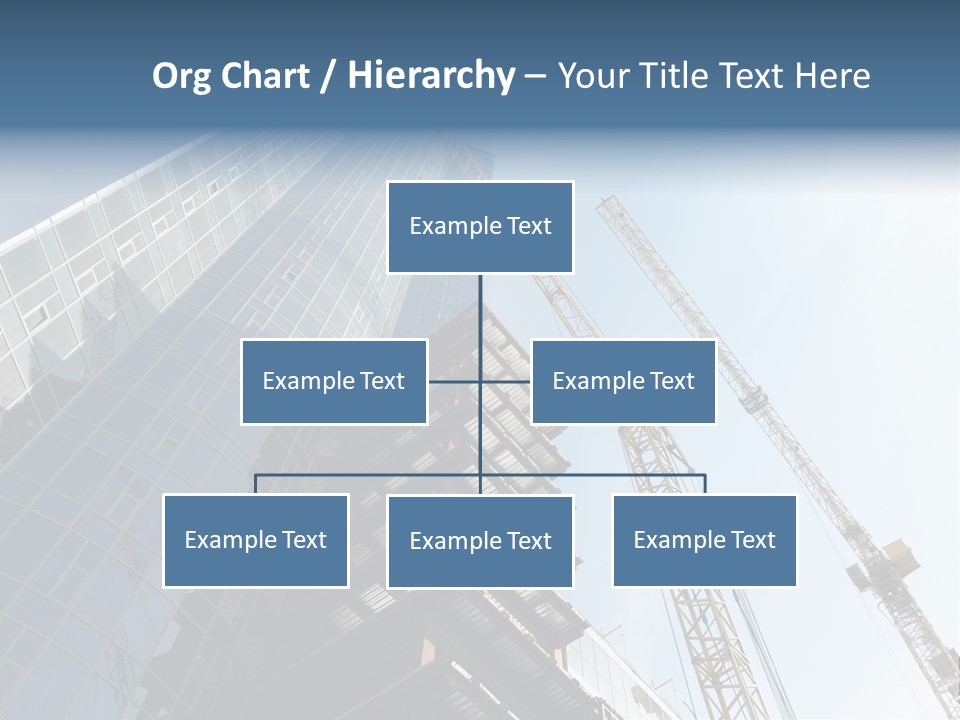 Erect Lift Work PowerPoint Template