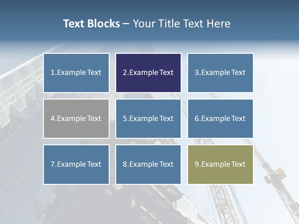 Erect Lift Work PowerPoint Template