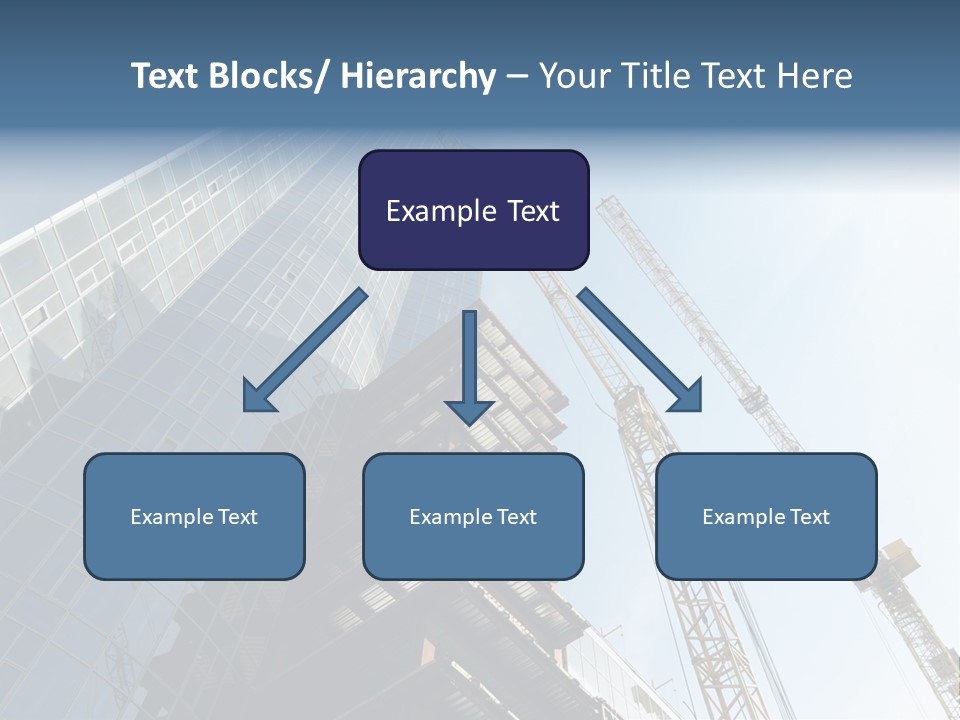 Erect Lift Work PowerPoint Template