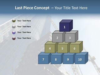 Erect Lift Work PowerPoint Template