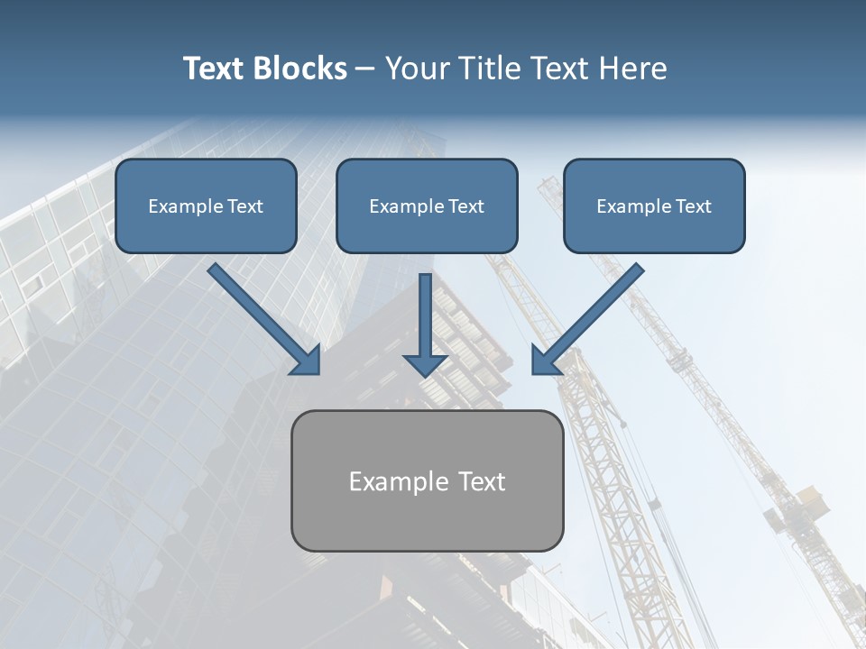 Erect Lift Work PowerPoint Template