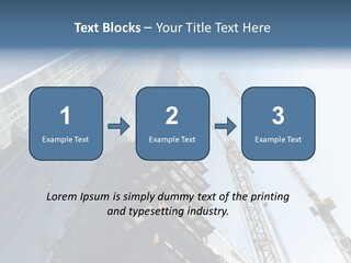 Erect Lift Work PowerPoint Template