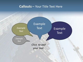 Erect Lift Work PowerPoint Template