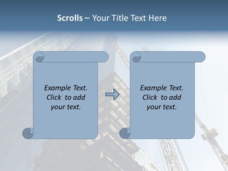 Erect Lift Work PowerPoint Template