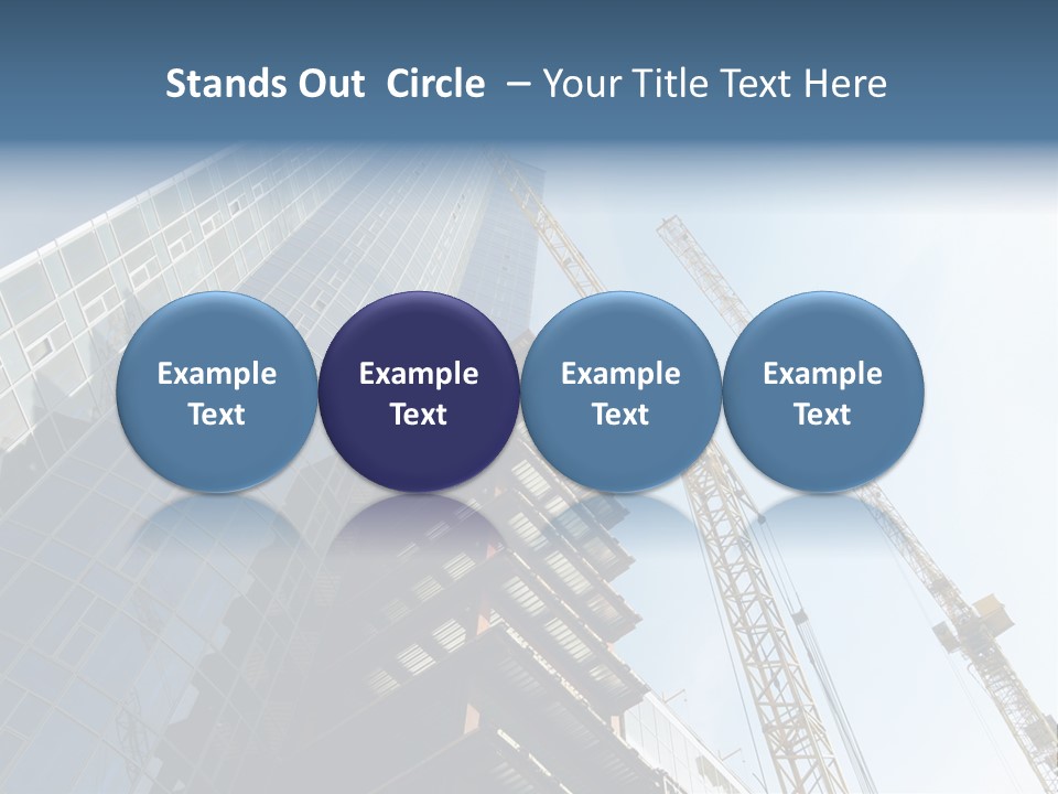 Erect Lift Work PowerPoint Template