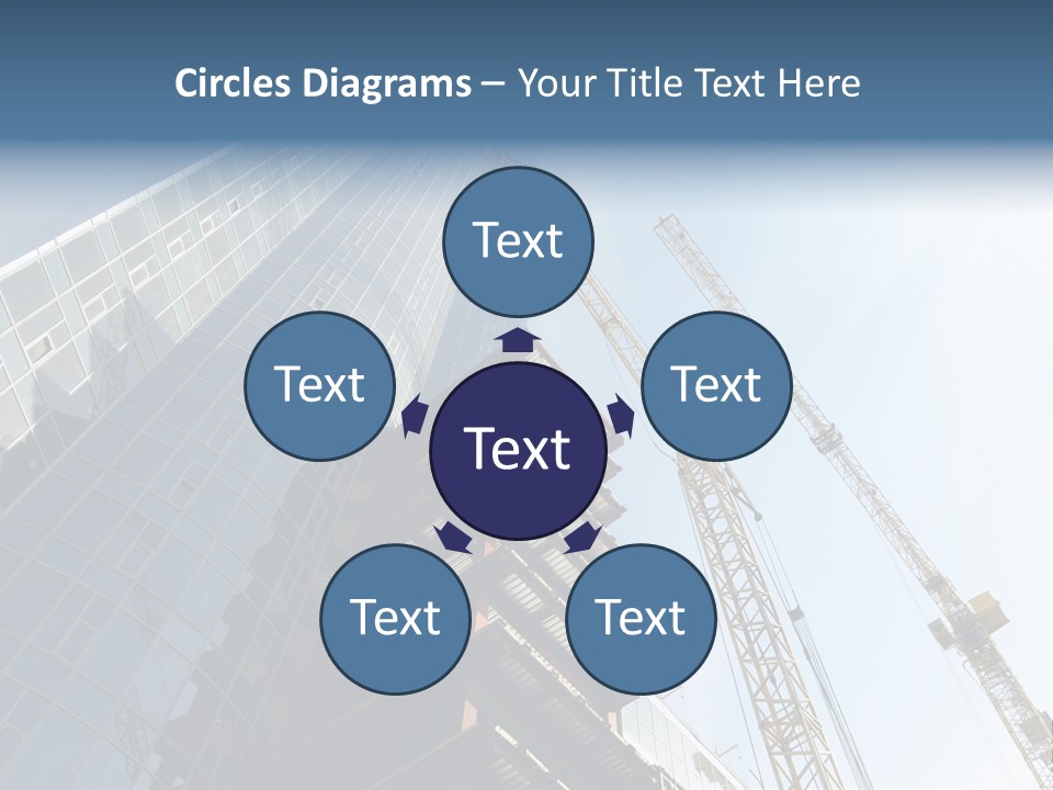 Erect Lift Work PowerPoint Template