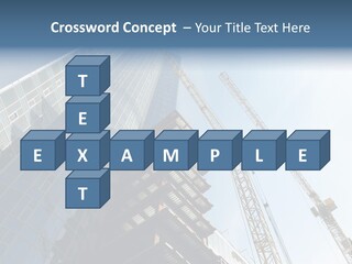 Erect Lift Work PowerPoint Template