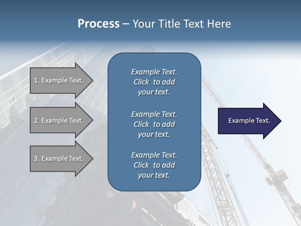 Erect Lift Work PowerPoint Template