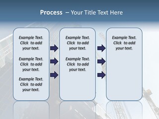 Erect Lift Work PowerPoint Template